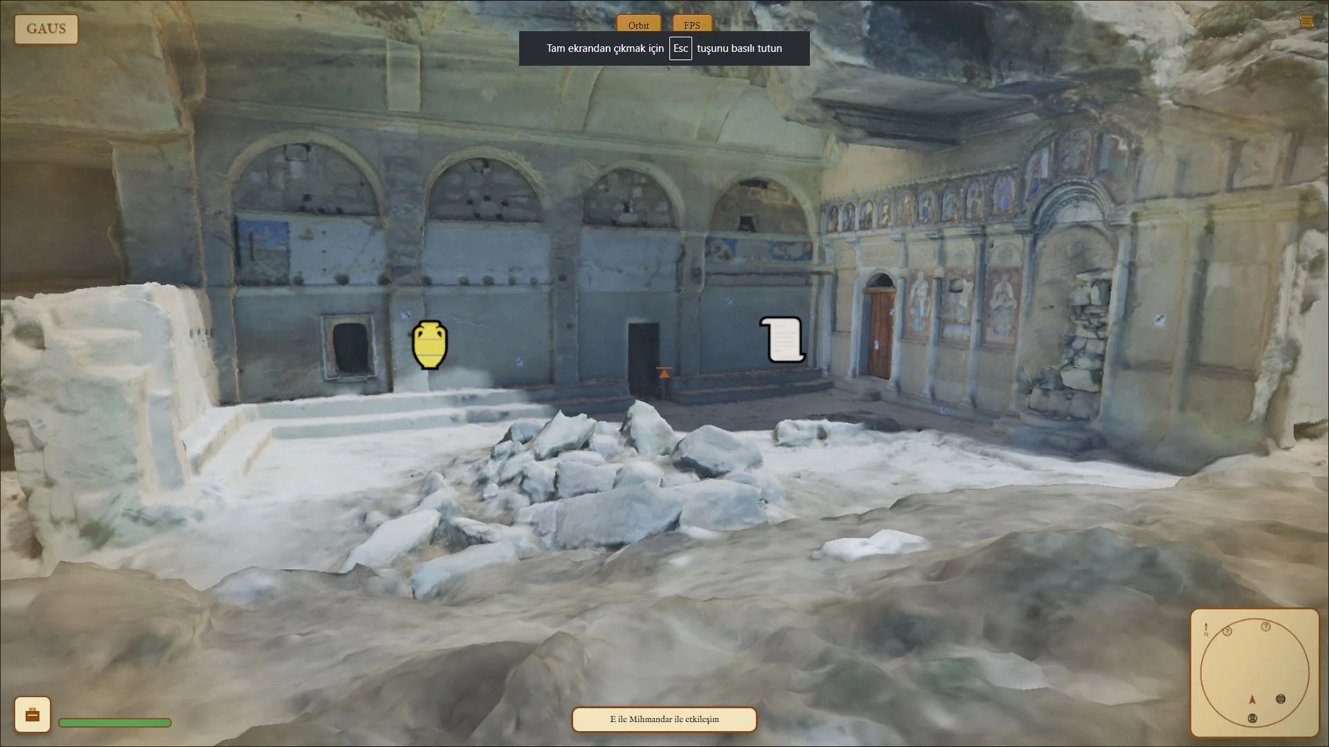 GAUS — FPS yürüyüş modu